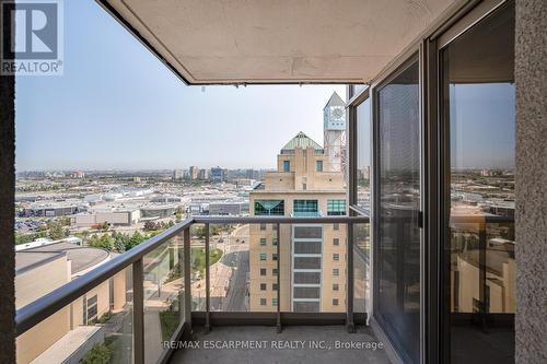 2308 - 4090 Living Arts Drive, Mississauga (City Centre), ON - Outdoor With Balcony