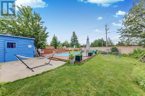 20 Histon Crescent, Brampton, ON - Outdoor With In Ground Pool