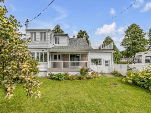 Back facade - 10905Z  - 10907Z Rue Charmont, Québec (Les Rivières), QC - Outdoor With Deck Patio Veranda