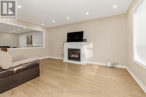 46 Velvet Grass Lane, Brampton, ON - Indoor Photo Showing Other Room With Fireplace