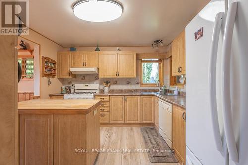 337 Philrick Drive, Galway-Cavendish And Harvey, ON - Indoor Photo Showing Kitchen With Double Sink