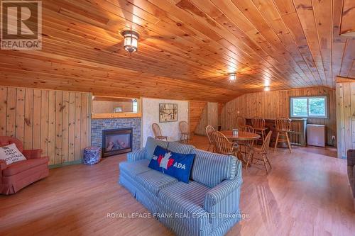 337 Philrick Drive, Galway-Cavendish And Harvey, ON - Indoor Photo Showing Living Room With Fireplace