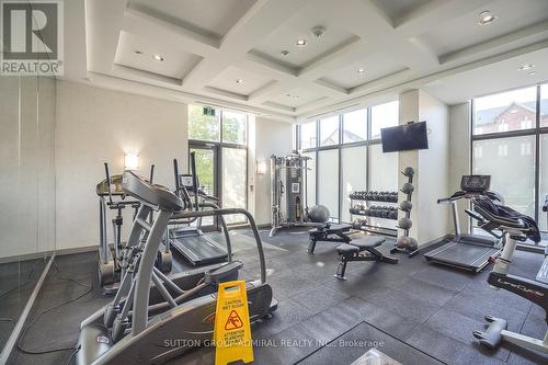 1017 - 9582 Markham Road S, Markham (Wismer), ON - Indoor Photo Showing Gym Room