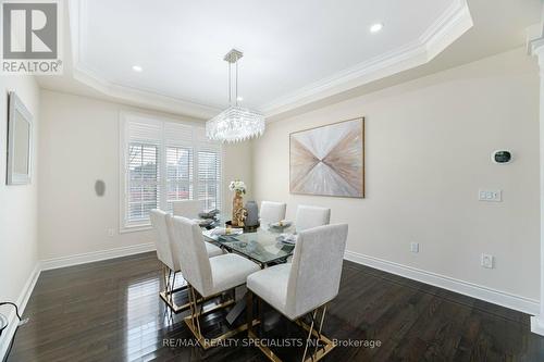 2 Belleville Drive, Brampton (Vales Of Castlemore North), ON - Indoor Photo Showing Dining Room