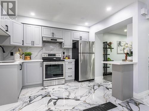 44 Thatcher Court, Brampton, ON - Indoor Photo Showing Kitchen With Stainless Steel Kitchen