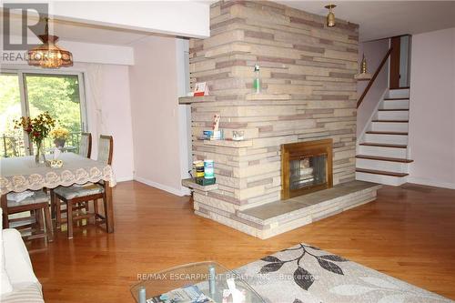 24 Leadale Place, Hamilton (Landsdale), ON - Indoor With Fireplace