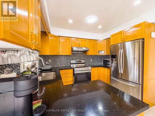 56 Mount Mckinley Lane, Brampton (Sandringham-Wellington), ON - Indoor Photo Showing Kitchen With Double Sink