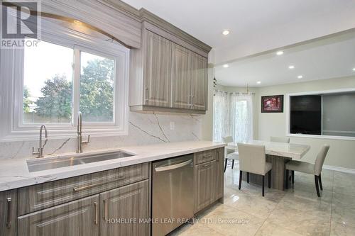 110 Corkett Drive, Brampton (Northwood Park), ON - Indoor Photo Showing Kitchen With Double Sink