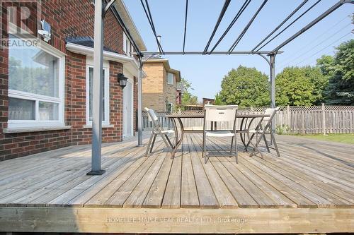 110 Corkett Drive, Brampton, ON - Outdoor With Deck Patio Veranda