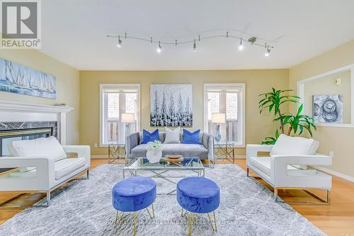 2026 Laurelcrest Place, Oakville, ON - Indoor Photo Showing Living Room With Fireplace