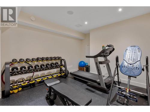 1610 Antler Court Lot# 8, Kelowna, BC - Indoor Photo Showing Gym Room