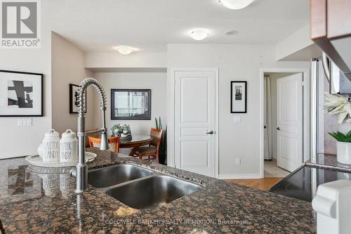 1208 - 2240 Lakeshore Boulevard W, Toronto (Mimico), ON - Indoor Photo Showing Kitchen With Double Sink