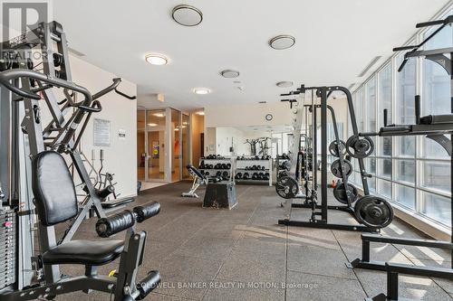 1208 - 2240 Lakeshore Boulevard W, Toronto (Mimico), ON - Indoor Photo Showing Gym Room