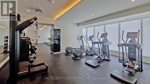 1102 - 197 Yonge Street, Toronto (Church-Yonge Corridor), ON - Indoor Photo Showing Gym Room