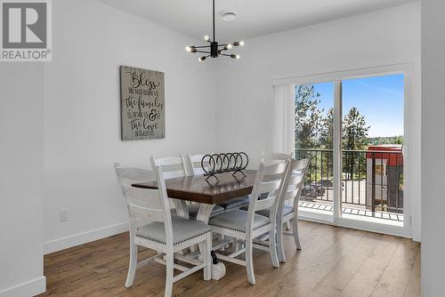 12075 Oceola Road Unit# 45, Lake Country, BC - Indoor Photo Showing Dining Room