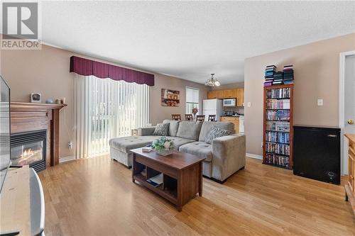 165 Esther Street, Pembroke, ON - Indoor Photo Showing Living Room With Fireplace