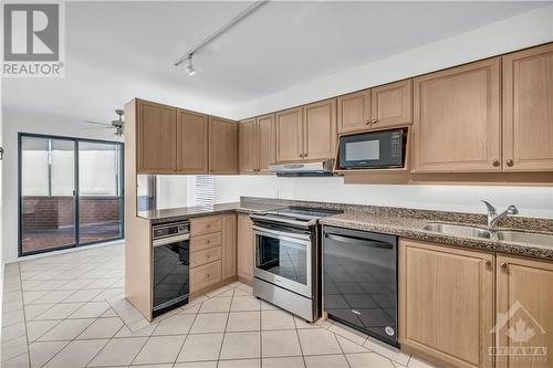 100 Rideau Terrace Unit#7, Ottawa, ON - Indoor Photo Showing Kitchen With Double Sink