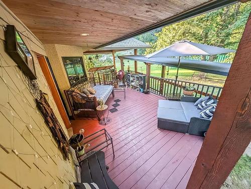 2398 Cunningham Road, Nelson, BC - Outdoor With Deck Patio Veranda