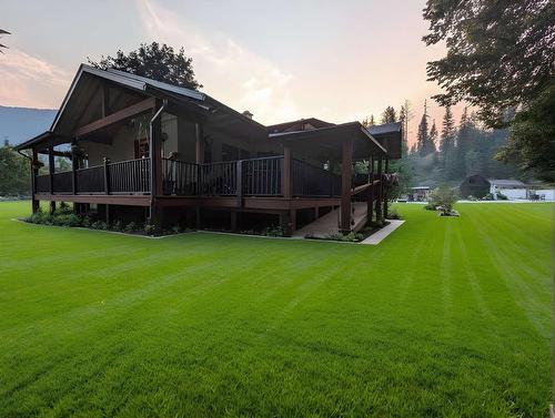 2398 Cunningham Road, Nelson, BC - Outdoor With Deck Patio Veranda