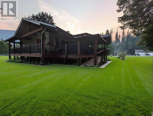 2398 Cunningham  Road, Nelson, BC - Outdoor With Deck Patio Veranda