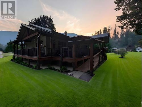 2398 Cunningham  Road, Nelson, BC - Outdoor With Deck Patio Veranda