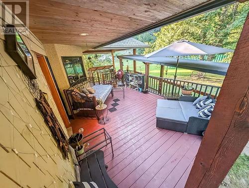 2398 Cunningham  Road, Nelson, BC - Outdoor With Deck Patio Veranda