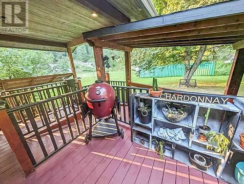 2398 Cunningham  Road, Nelson, BC - Outdoor With Deck Patio Veranda With Exterior