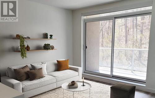 210 - 455 Charlton Avenue E, Hamilton (Stinson), ON - Indoor Photo Showing Living Room