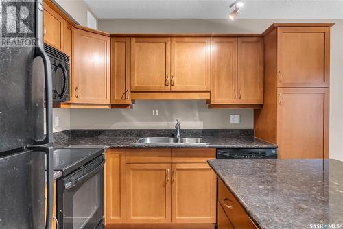 222 105 Lynd Crescent, Saskatoon, SK - Indoor Photo Showing Kitchen With Double Sink