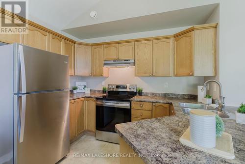 503 - 1055 Birchwood Trail, Cobourg, ON - Indoor Photo Showing Kitchen With Double Sink