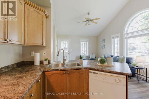 503 - 1055 Birchwood Trail, Cobourg, ON - Indoor Photo Showing Kitchen With Double Sink