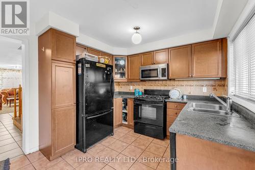 3403 Bruzan Crescent, Mississauga (Lisgar), ON - Indoor Photo Showing Kitchen With Double Sink