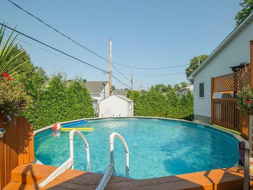 Pool - 961 Rue Jean-Casavan, Lavaltrie, QC - Outdoor With Above Ground Pool With Backyard