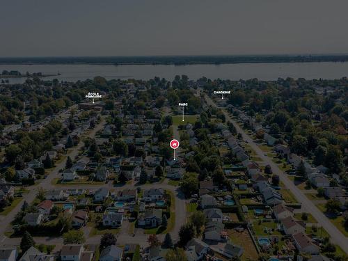 Aerial photo - 961 Rue Jean-Casavan, Lavaltrie, QC - Outdoor With Body Of Water With View