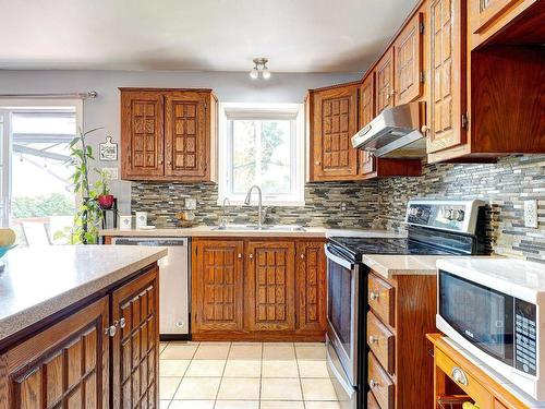 Cuisine - 107 Rue Turenne, Repentigny (Le Gardeur), QC - Indoor Photo Showing Kitchen With Double Sink