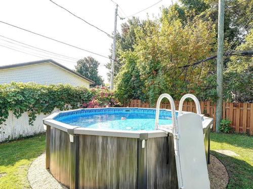 Piscine - 107 Rue Turenne, Repentigny (Le Gardeur), QC - Outdoor With Above Ground Pool With Backyard