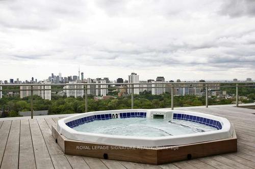 402-83 Redpath Ave, Toronto, ON - Outdoor With Above Ground Pool With Deck Patio Veranda