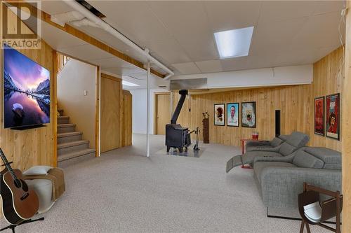 This photo has been virtually staged - 13732 60 Highway, Golden Lake, ON - Indoor Photo Showing Basement