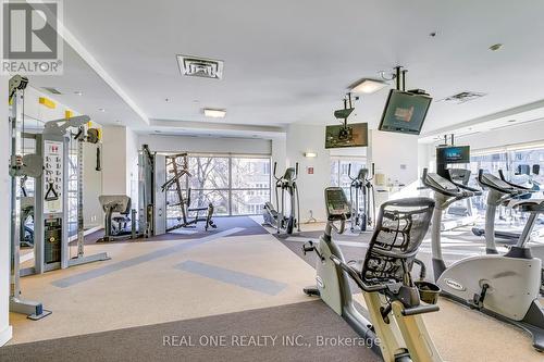 904 - 80 Western Battery Road, Toronto (Niagara), ON - Indoor Photo Showing Gym Room