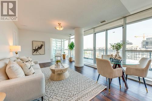 904 - 80 Western Battery Road, Toronto (Niagara), ON - Indoor Photo Showing Living Room