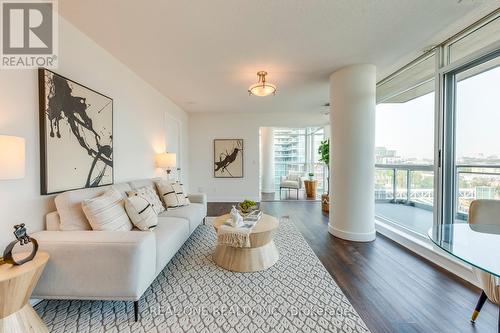 904 - 80 Western Battery Road, Toronto (Niagara), ON - Indoor Photo Showing Living Room