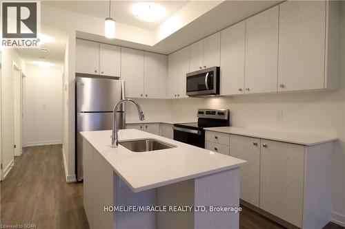 D14 - 10 Palace Street, Kitchener, ON - Indoor Photo Showing Kitchen With Upgraded Kitchen