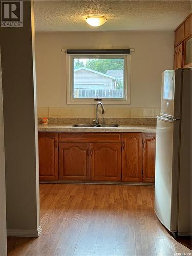 113 12Th Street, Weyburn, SK - Indoor Photo Showing Kitchen With Double Sink