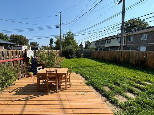 Backyard - 239 Rue Blue Haven, Dollard-Des-Ormeaux, QC - Outdoor With Deck Patio Veranda