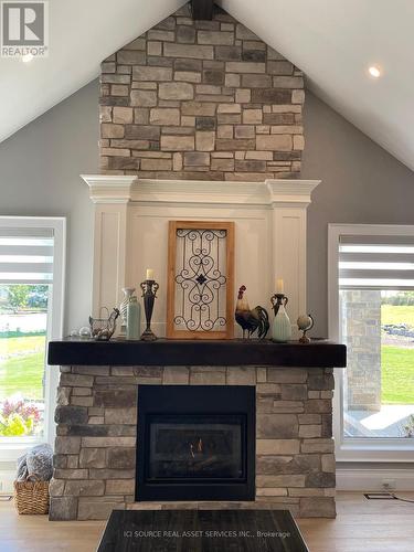 497 West Belle River Road, Essex, ON - Indoor With Fireplace