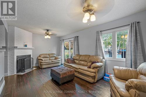 786 Candaras Street, Innisfil (Alcona), ON - Indoor Photo Showing Living Room With Fireplace