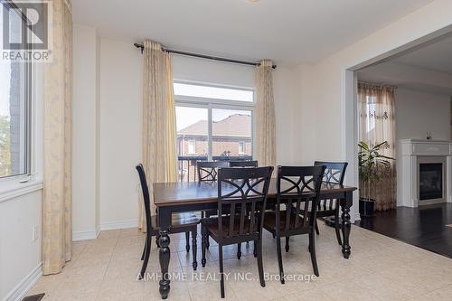 3 Furrow Street, Markham, ON - Indoor Photo Showing Dining Room With Fireplace