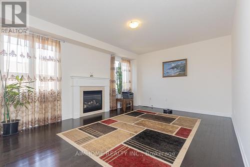 3 Furrow Street, Markham, ON - Indoor Photo Showing Living Room With Fireplace