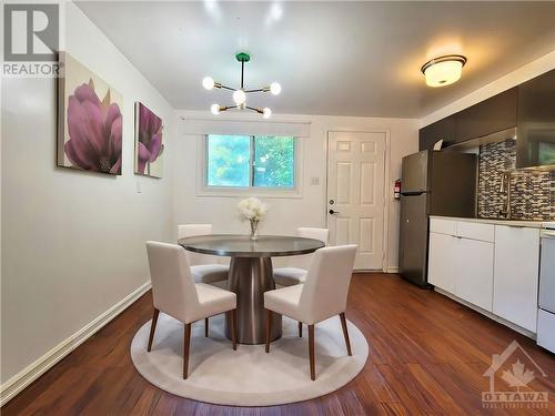 1460 Heatherington Road Unit#H, Ottawa, ON - Indoor Photo Showing Dining Room