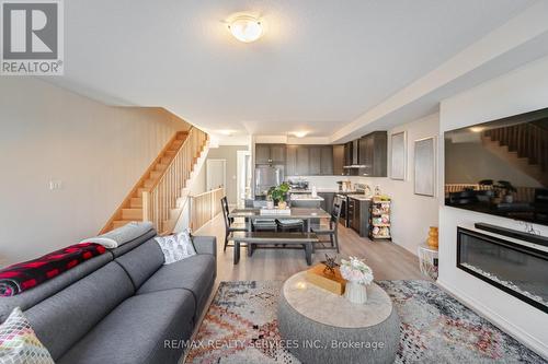 53 Woodstream Drive, Toronto (West Humber-Clairville), ON - Indoor Photo Showing Living Room With Fireplace